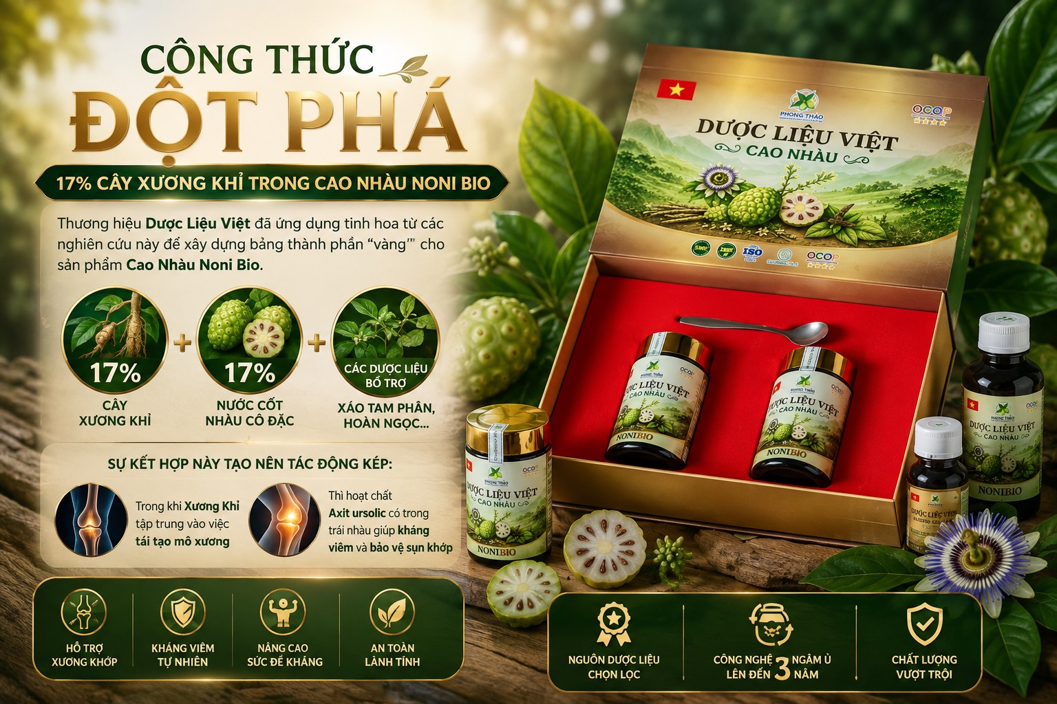 Hoạt Tính Tái Tạo Xương Từ Cây Xương Khỉ: "Tin Vui" Cho Người Bị Loãng Xương Và Đau Nhức Xương Khớp