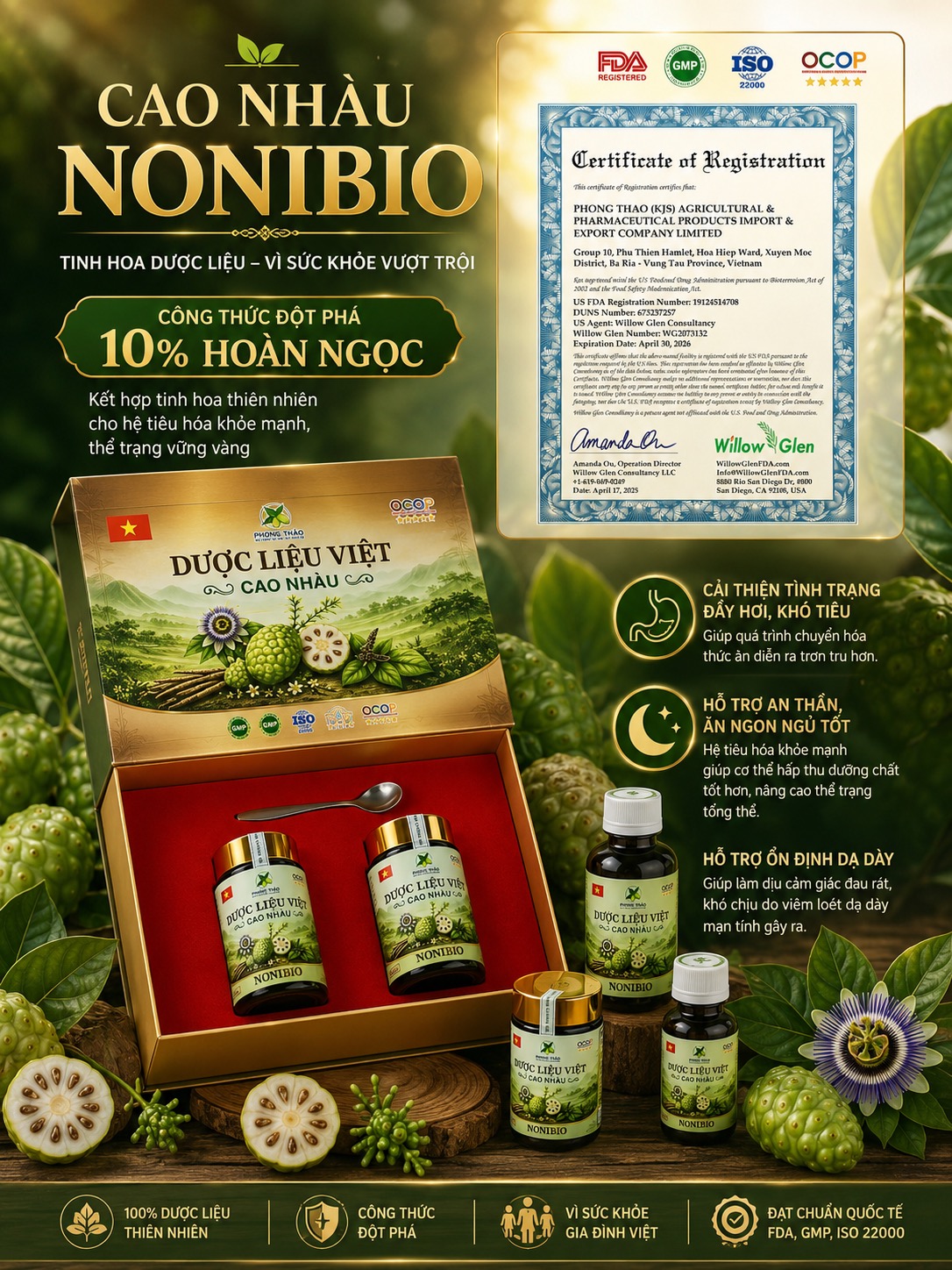 Hoạt Chất Morindin: "Người Bạn Đồng Hành" Hỗ Trợ Kiểm Soát Đường Huyết Từ Trái Nhàu